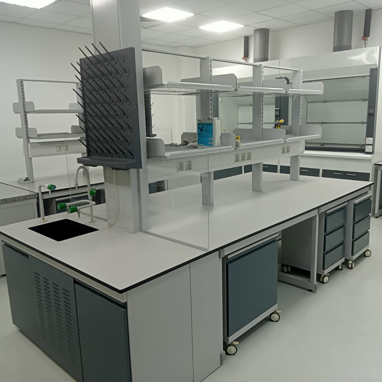 Lab Bench & Cabinet